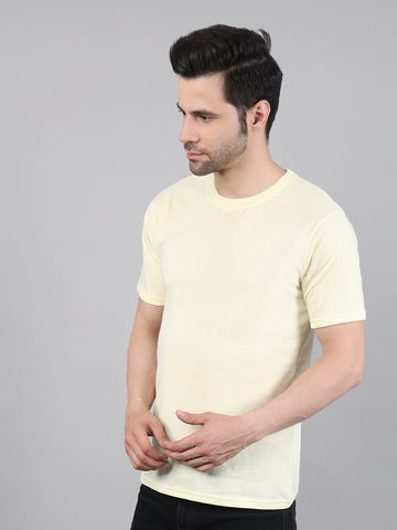 Basic Crew Neck Yellow